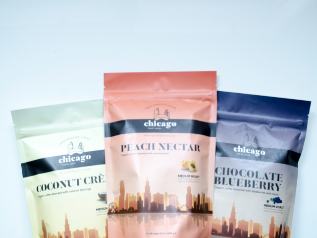 Chicago French Press Coffee Packaging photographed by Hire Henri Creative